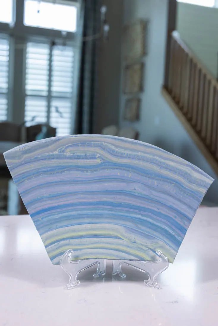 Broken Nerikomi Piece #5 Special Conversational Art (Big Bowl Series) - Dan Pearce Ceramics