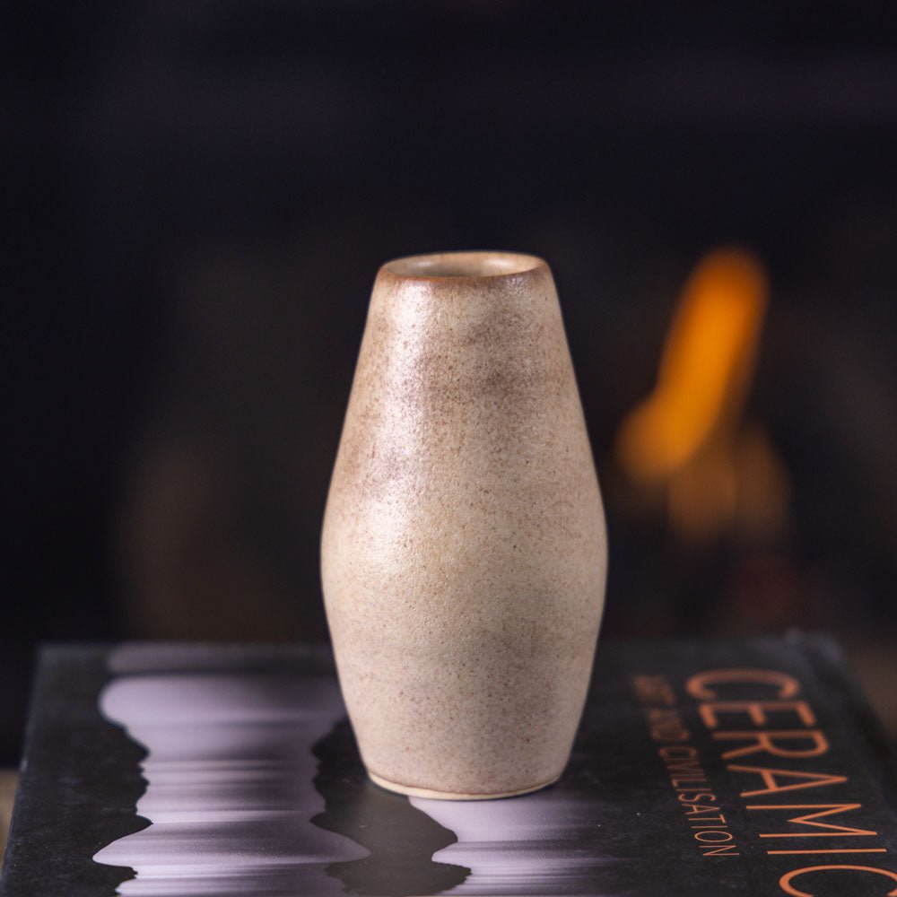 Pot #118 - Small Decorative Stoneware Bud Vase - Dan Pearce Ceramics