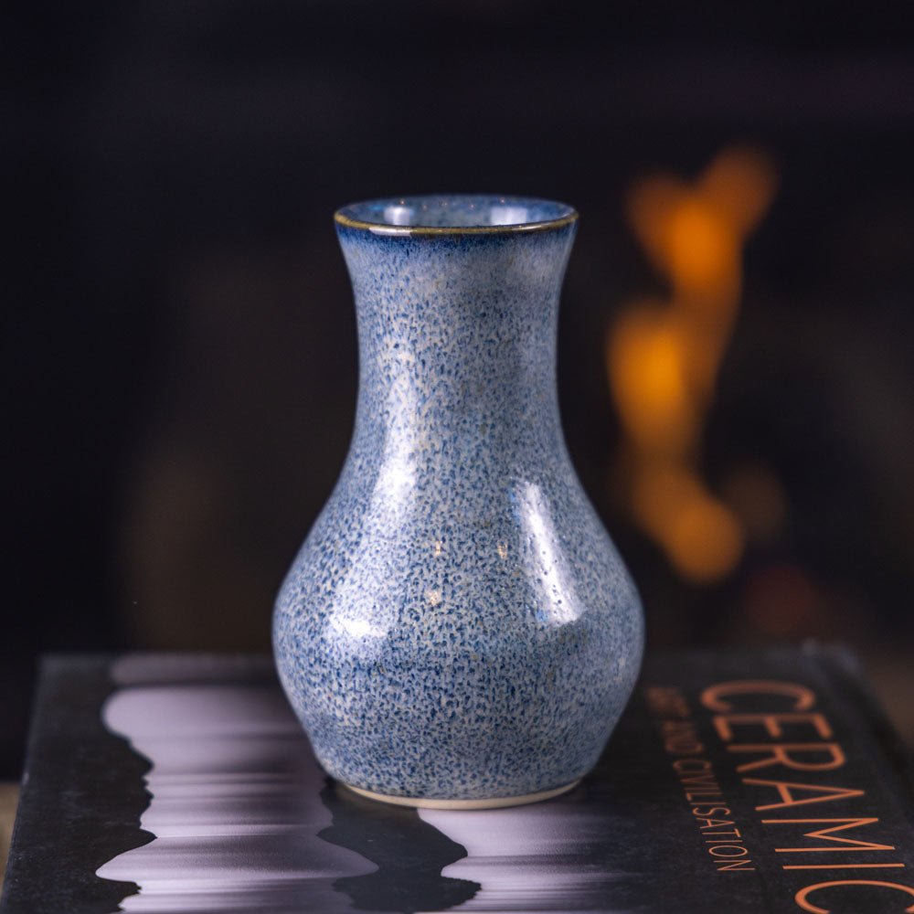 Pot #133 - Medium - Small Decorative Stoneware Bud Vase - Dan Pearce Ceramics