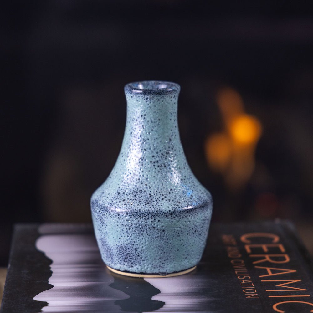 Pot #148 - Medium - Small Decorative Stoneware Pot - Dan Pearce Ceramics