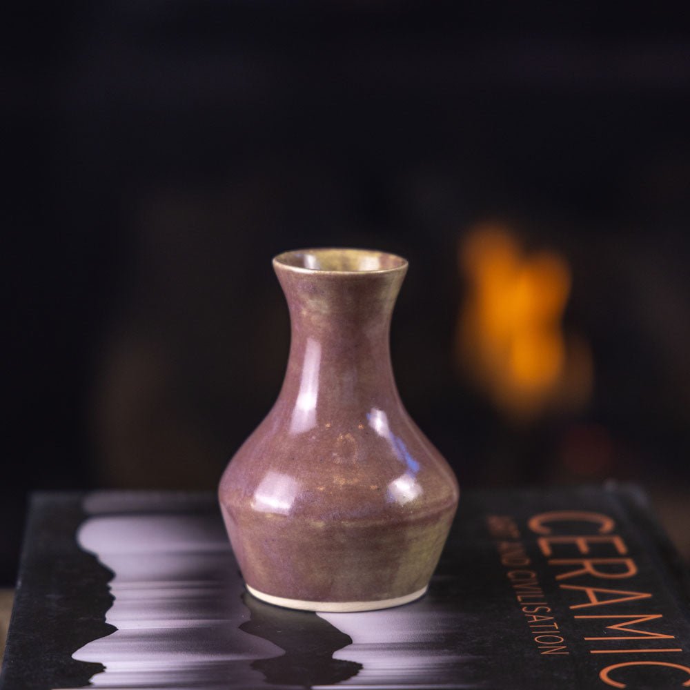 Pot #168 - Small Decorative Stoneware Bud Vase - Dan Pearce Ceramics