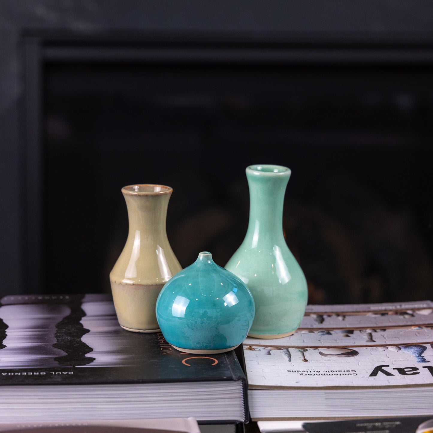 Pot #187 - Small Decorative Stoneware Bud Vase - Dan Pearce Ceramics