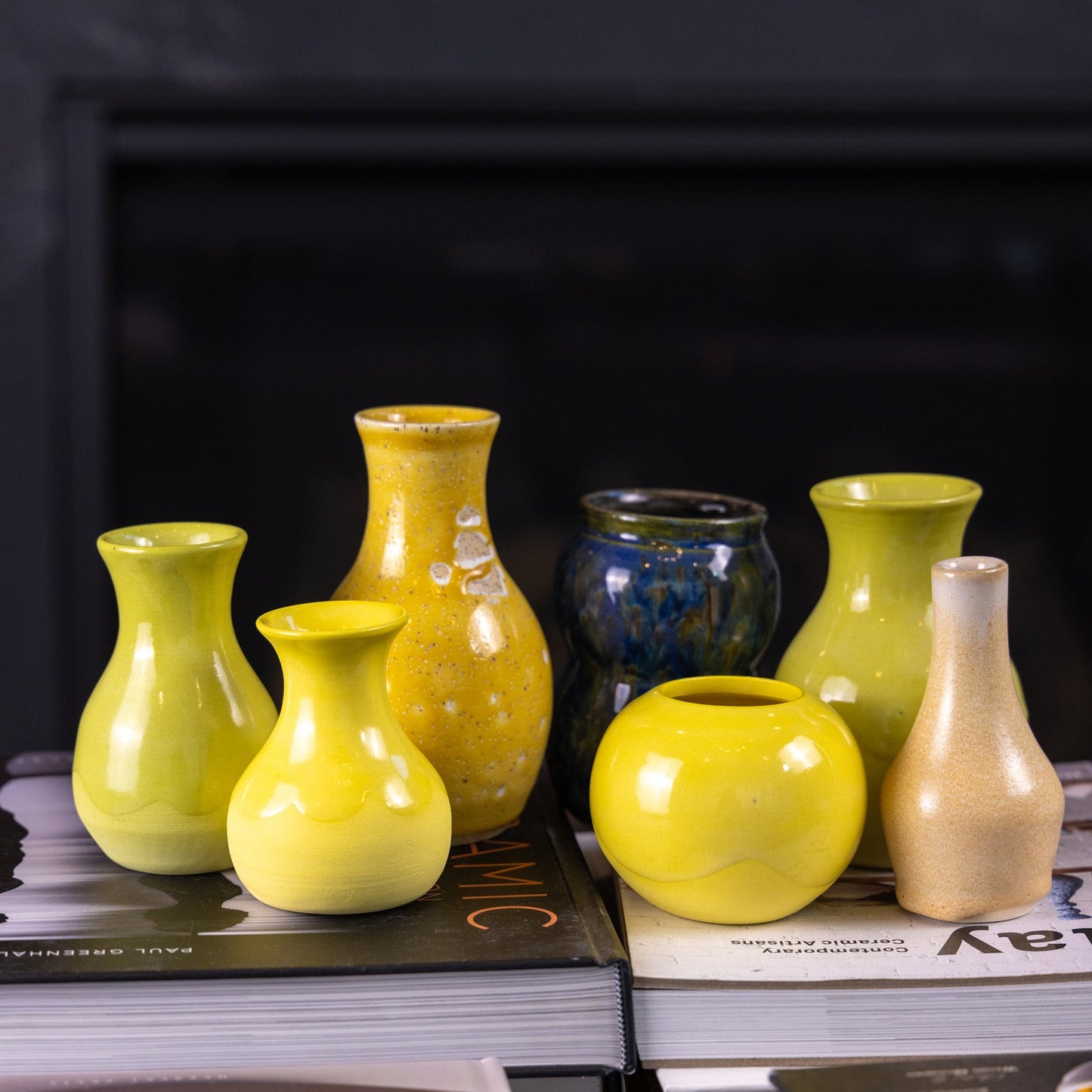 Pot #187 - Small Decorative Stoneware Bud Vase - Dan Pearce Ceramics