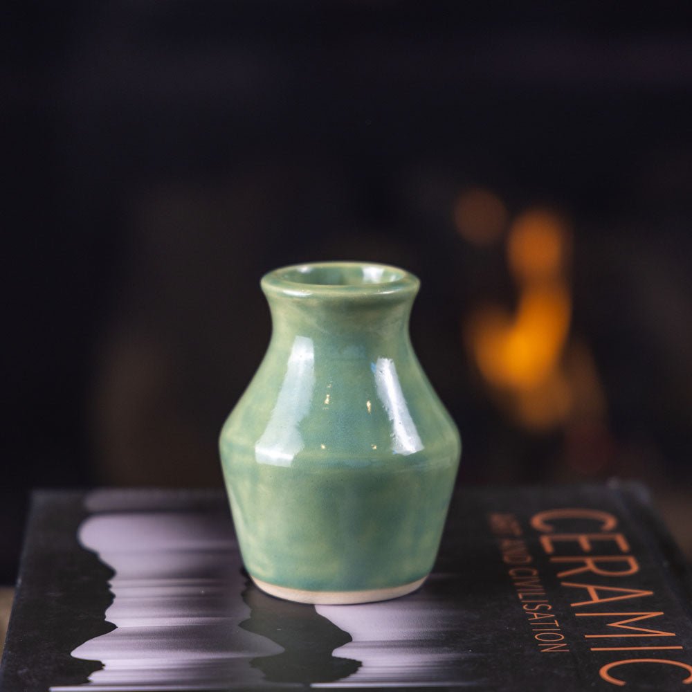 Pot #245 - Small Decorative Stoneware Pot - Dan Pearce Ceramics