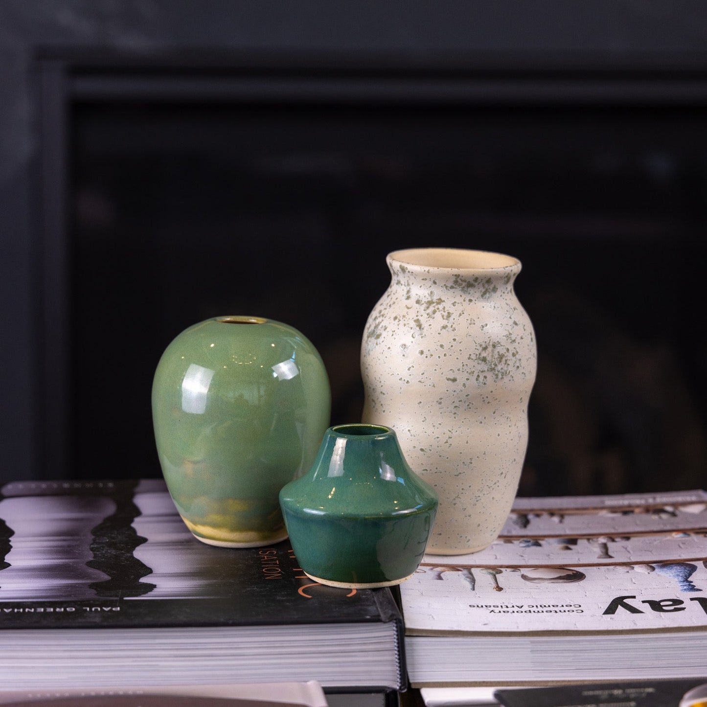 Pot #325 - X - Small Decorative Stoneware Bud Vase - Dan Pearce Ceramics