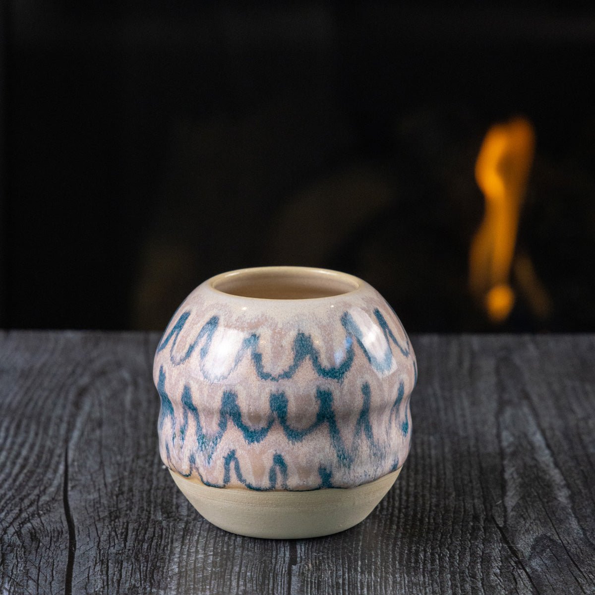 Pot #421 - Medium - Small "Alchemy" Decorative Stoneware Pot - Dan Pearce Ceramics