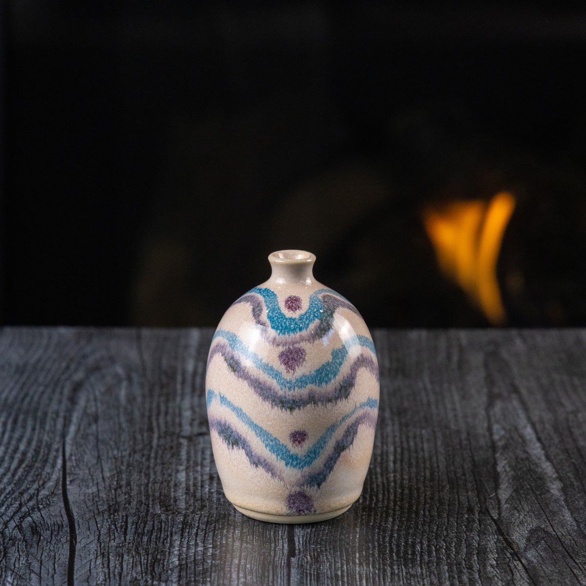 Pot #433 - Small "Alchemy" Decorative Stoneware Pot - Dan Pearce Ceramics