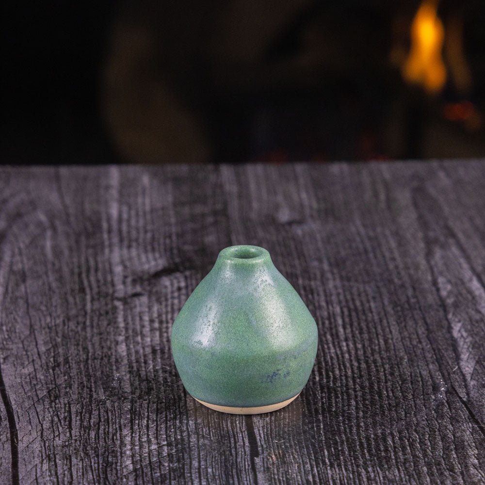 Pot #530 Miniature Tiny Stoneware Bud Vase/Pot - Dan Pearce Ceramics