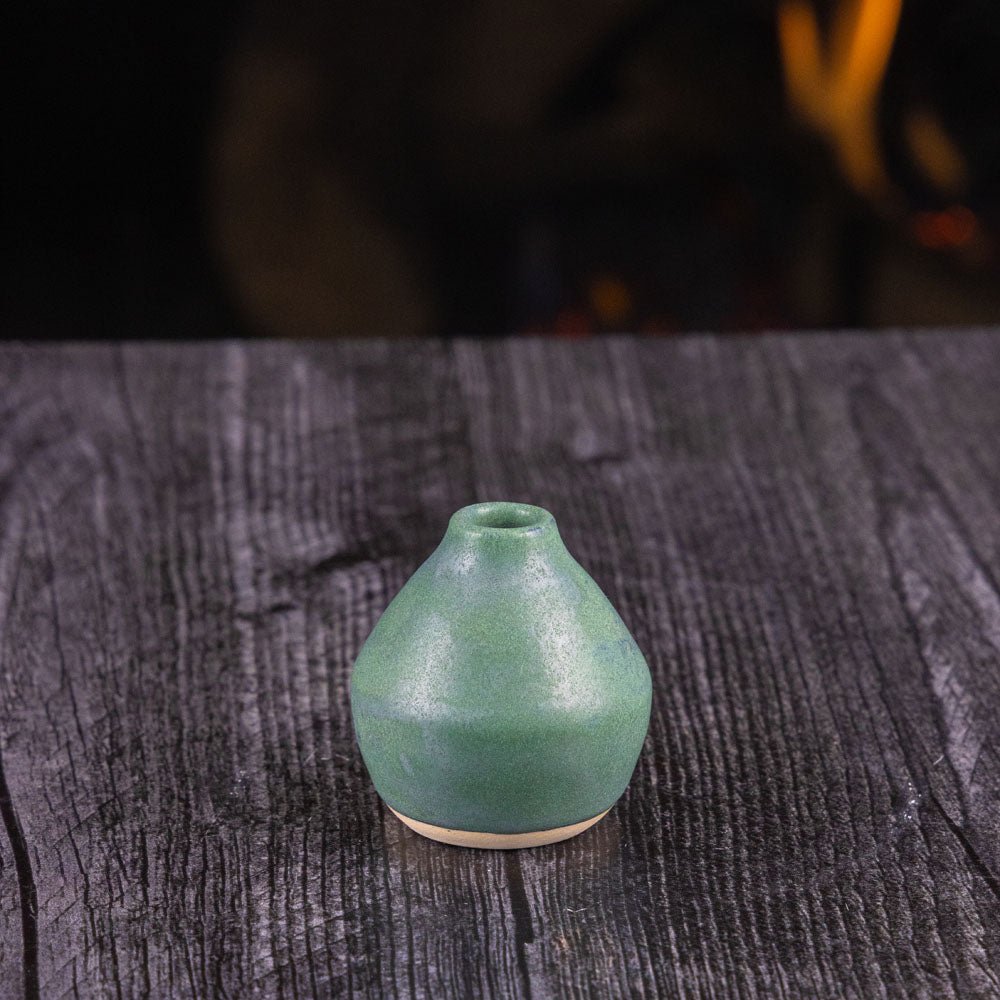 Pot #530 Miniature Tiny Stoneware Bud Vase/Pot - Dan Pearce Ceramics