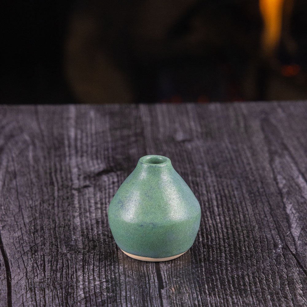 Pot #530 Miniature Tiny Stoneware Bud Vase/Pot - Dan Pearce Ceramics