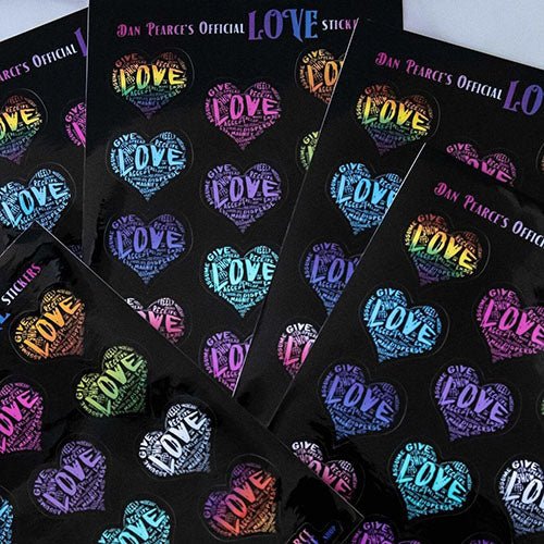Premium Bookmarks & Stickers Super - Pack Featuring the Artwork of Dan Pearce - Dan Pearce Ceramics