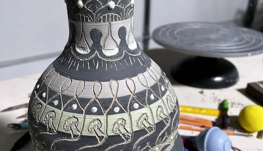 Carving & Sgraffito: Dan’s Quick Glimpse How-To - Dan Pearce Ceramics