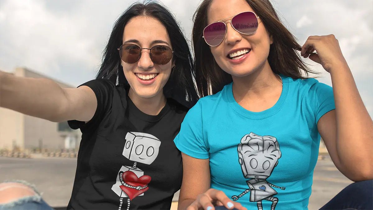 Ladies Premium Tees Featuring Art by Dan Pearce - Dan Pearce Ceramics