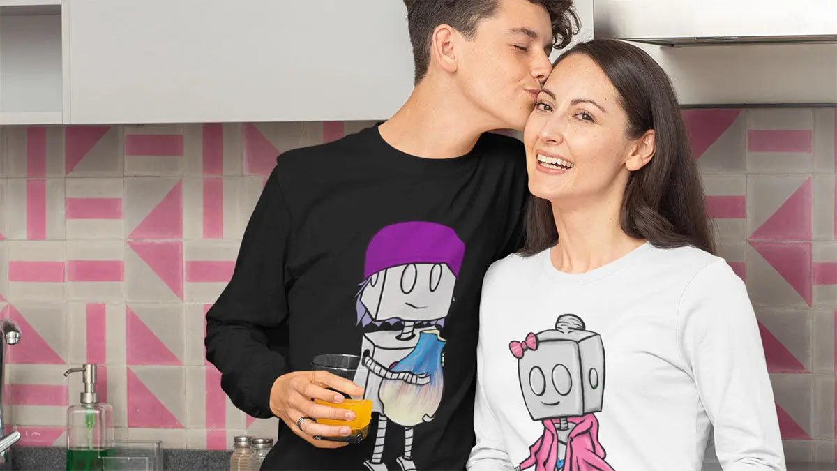 Long-Sleeve Shirts Featuring Art by Dan Pearce - Dan Pearce Ceramics