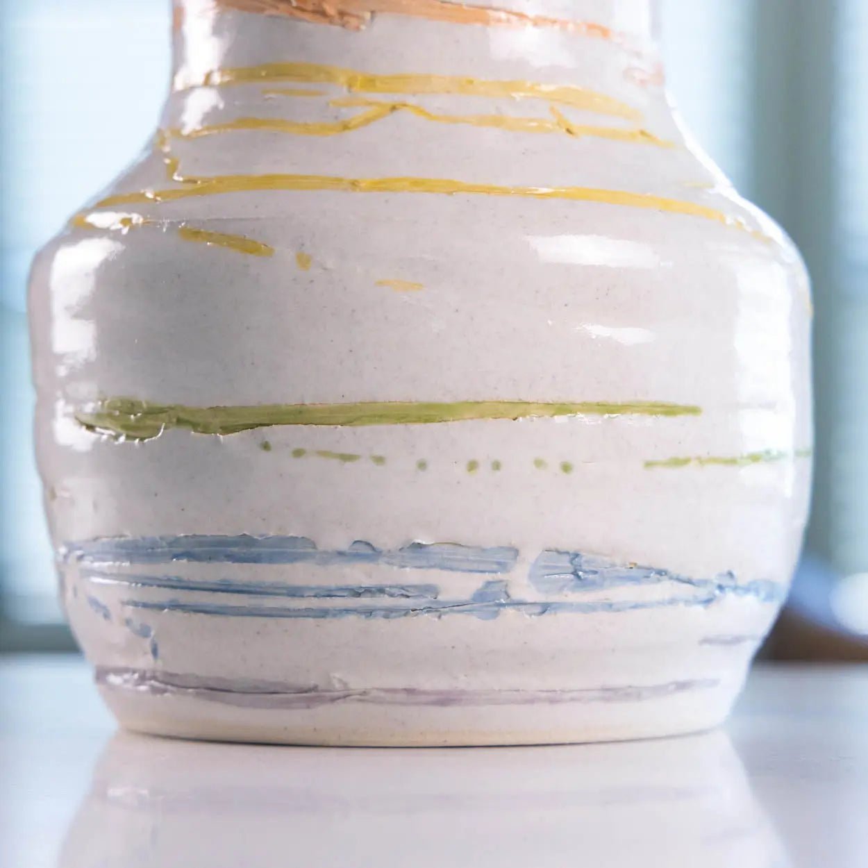 #50 Large Stoneware Grass Decorative Vase (Color Spectrum Series) - Dan Pearce Ceramics