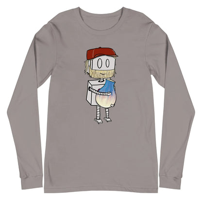 "Adorable Potter Robot" Long - Sleeve Shirt (Dan's Version) - Dan Pearce Ceramics