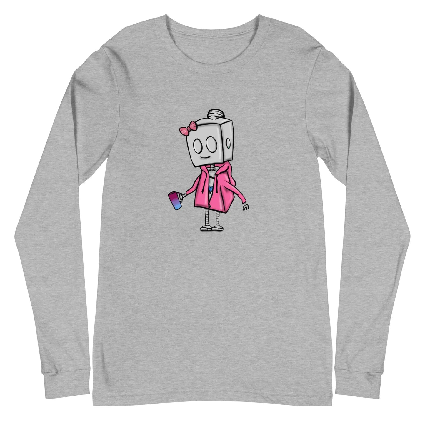 "Adorable Potter Robot" Long - Sleeve Shirt (Hoodie & Mug Version) - Dan Pearce Ceramics