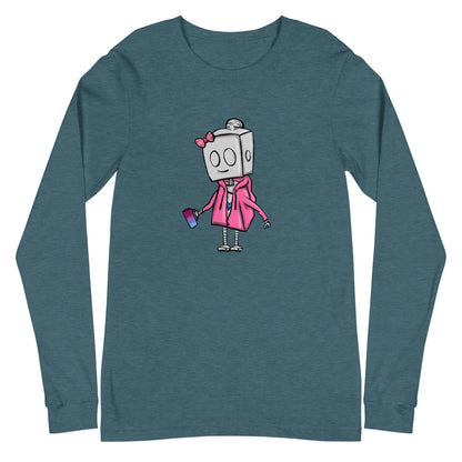 "Adorable Potter Robot" Long - Sleeve Shirt (Hoodie & Mug Version) - Dan Pearce Ceramics