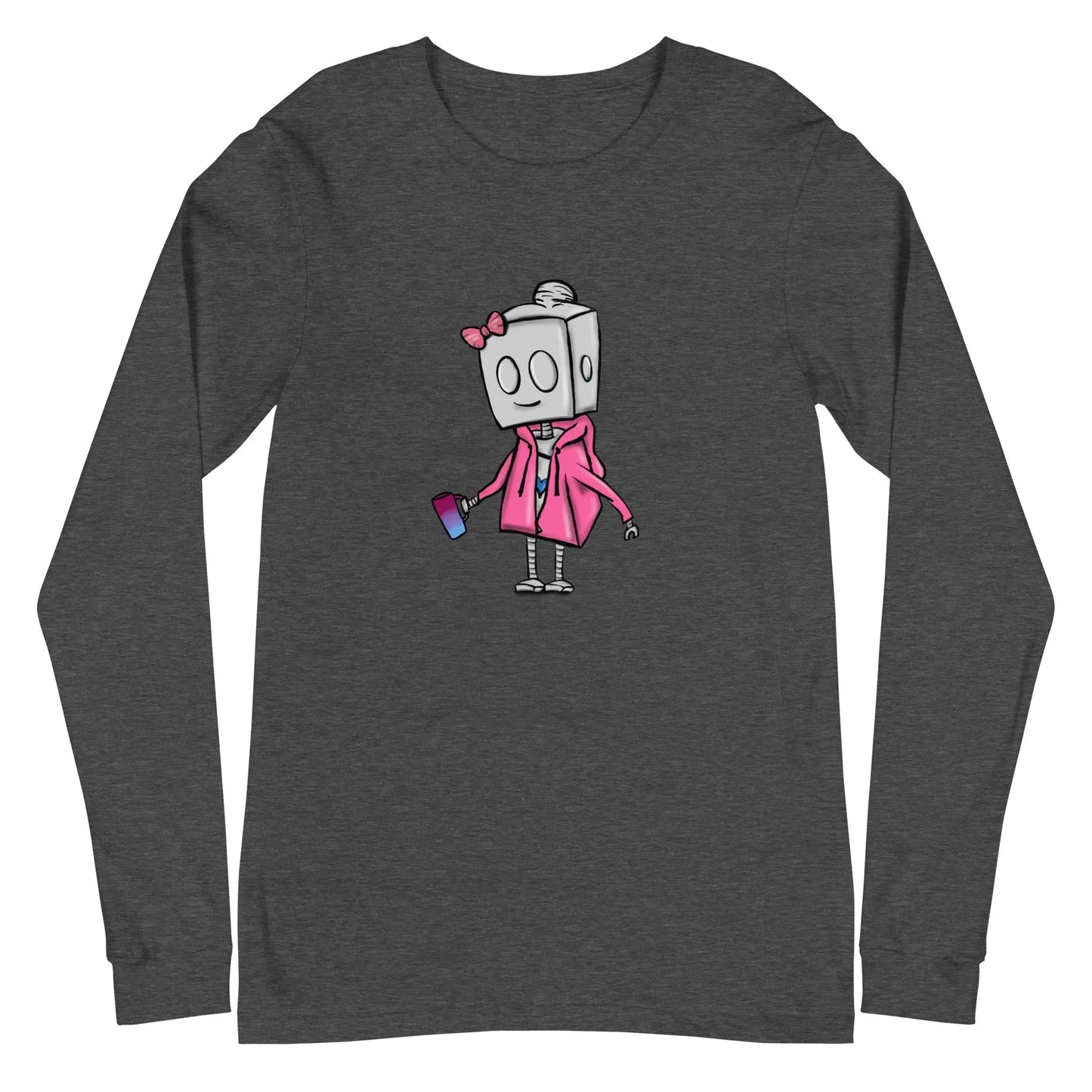 "Adorable Potter Robot" Long - Sleeve Shirt (Hoodie & Mug Version) - Dan Pearce Ceramics