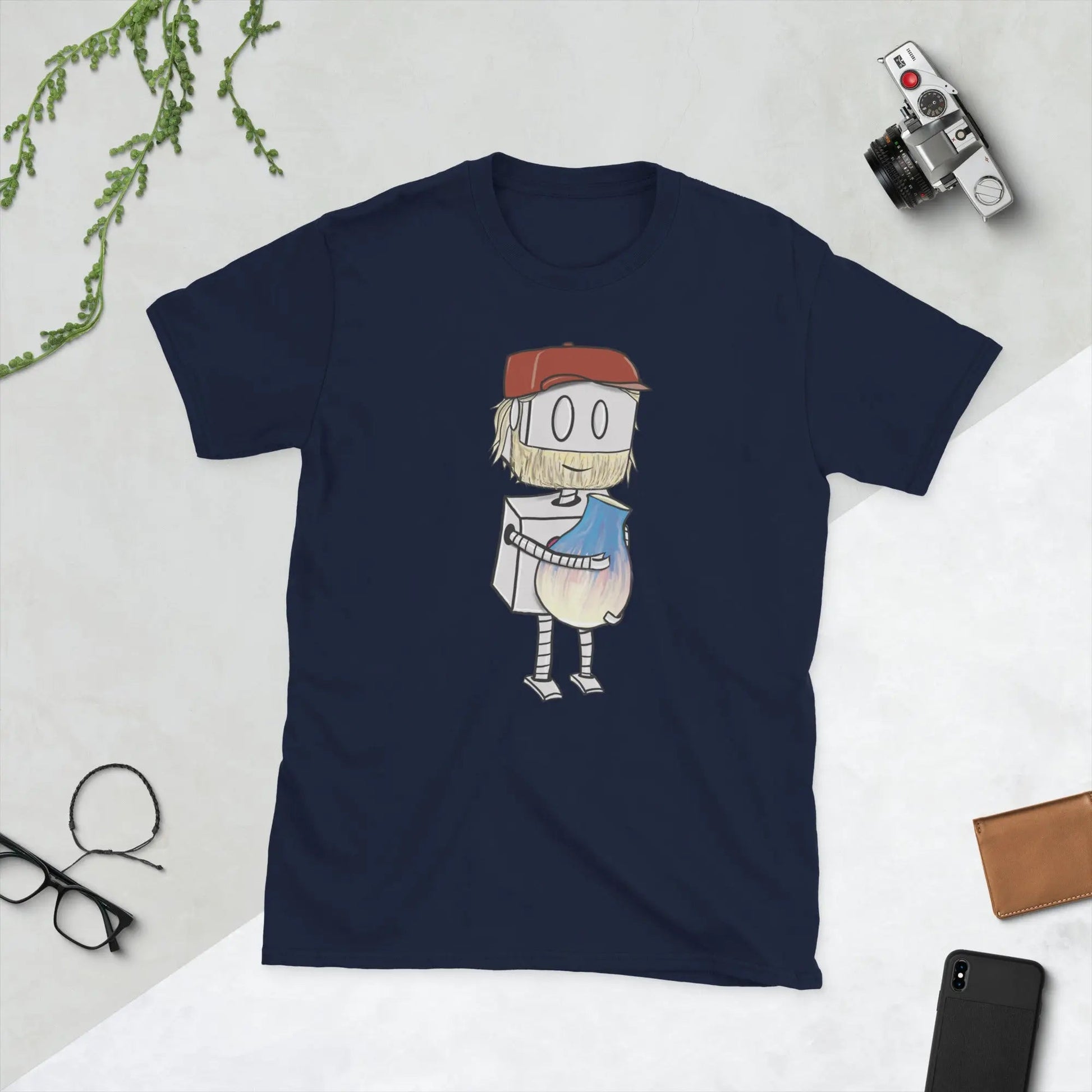 "Adorable Potter Robot" Premium T-Shirt (Dan's Version) - Unisex - Dan Pearce Ceramics