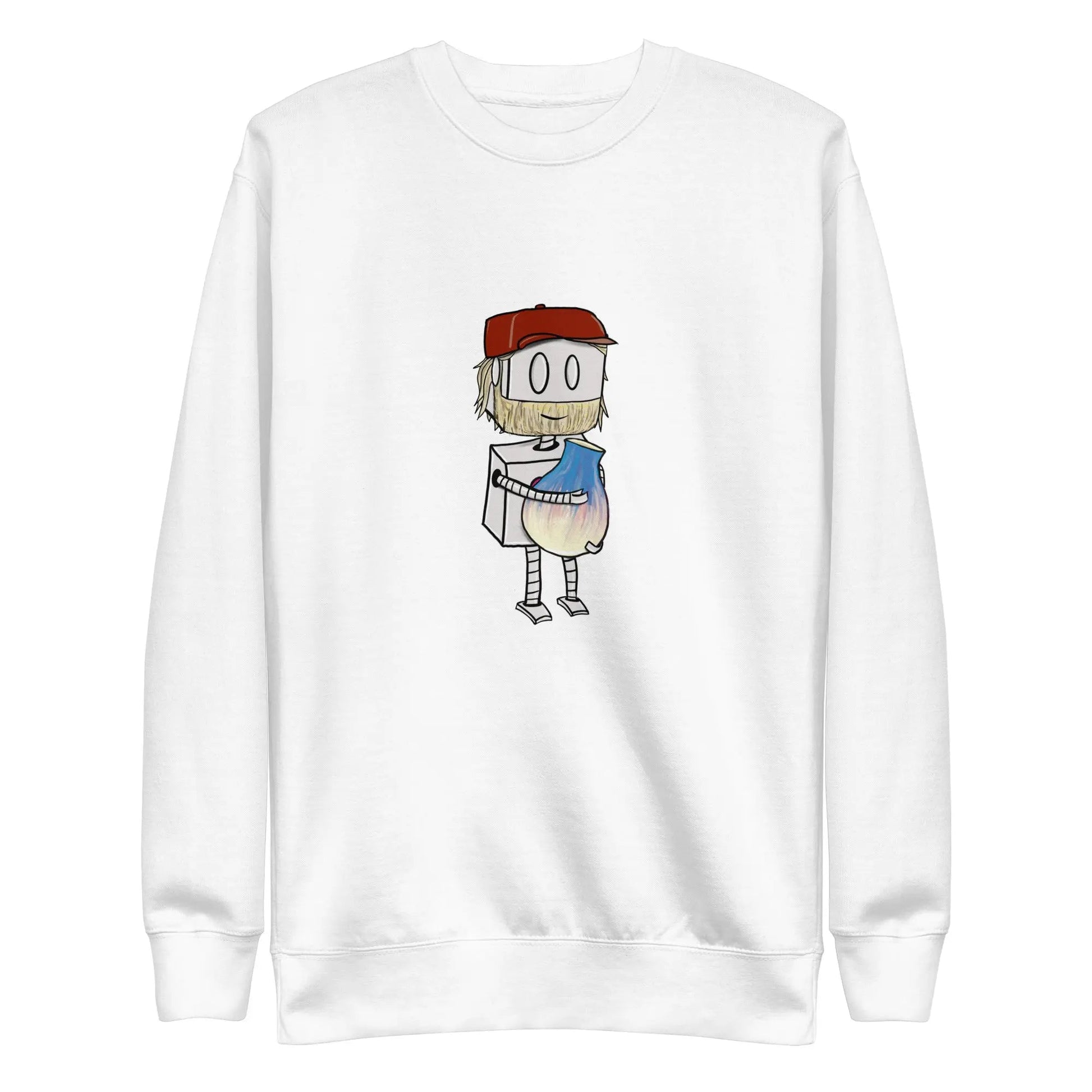 "Adorable Potter Robot" Unisex Crewneck Sweatshirt (Dan's Version) - Dan Pearce Ceramics