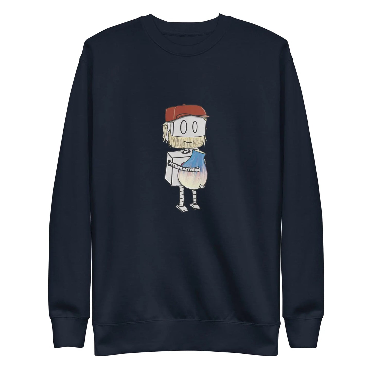 "Adorable Potter Robot" Unisex Crewneck Sweatshirt (Dan's Version) - Dan Pearce Ceramics