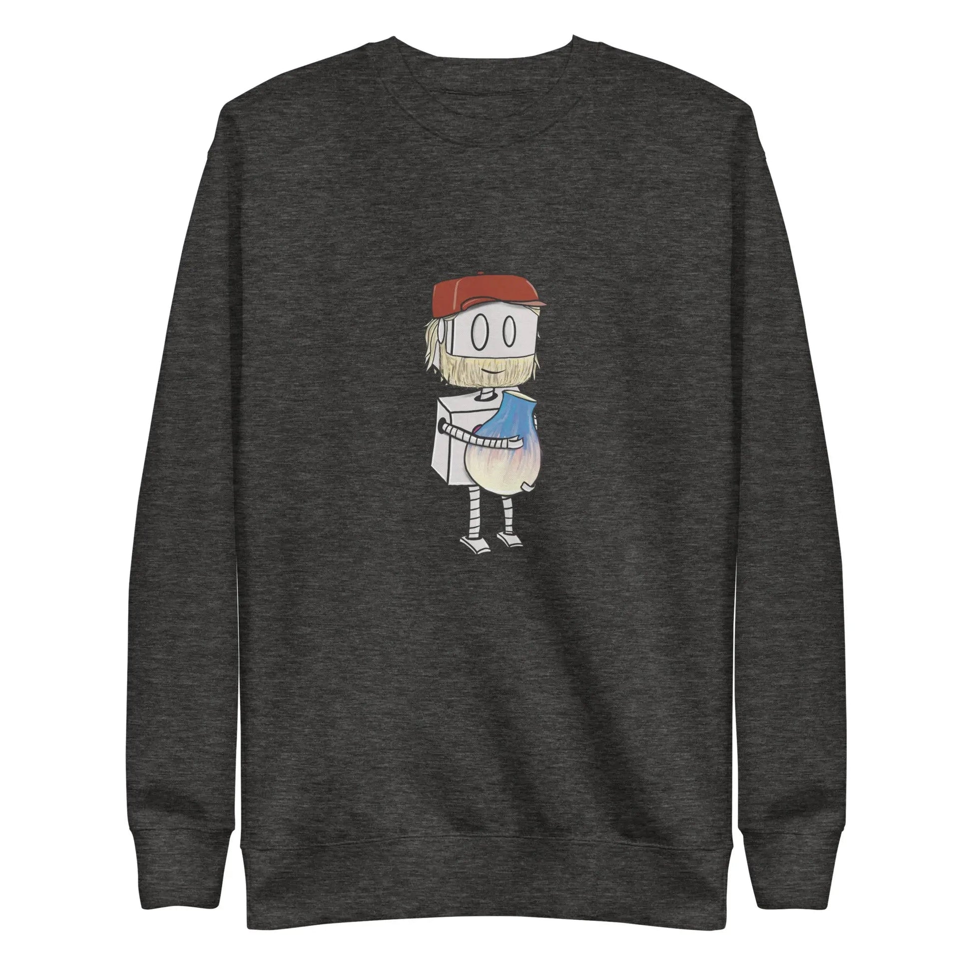 "Adorable Potter Robot" Unisex Crewneck Sweatshirt (Dan's Version) - Dan Pearce Ceramics