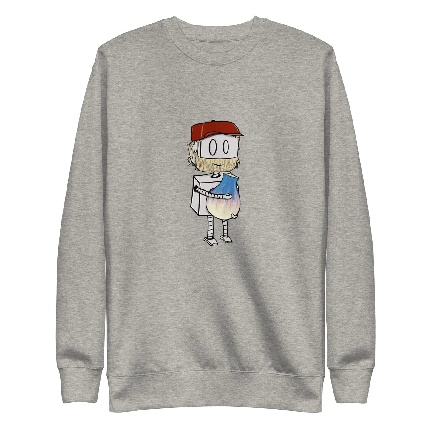 "Adorable Potter Robot" Unisex Crewneck Sweatshirt (Dan's Version) - Dan Pearce Ceramics