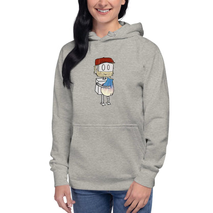 "Adorable Potter Robot"Premium Hoodie (Dan's Version) - Dan Pearce Ceramics