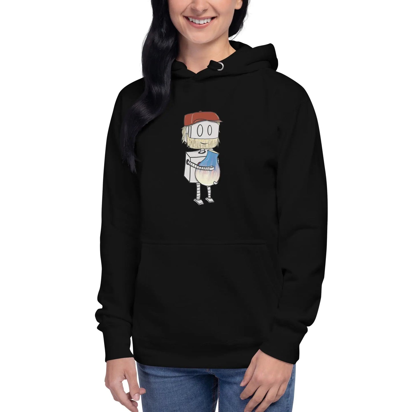 "Adorable Potter Robot"Premium Hoodie (Dan's Version) - Dan Pearce Ceramics