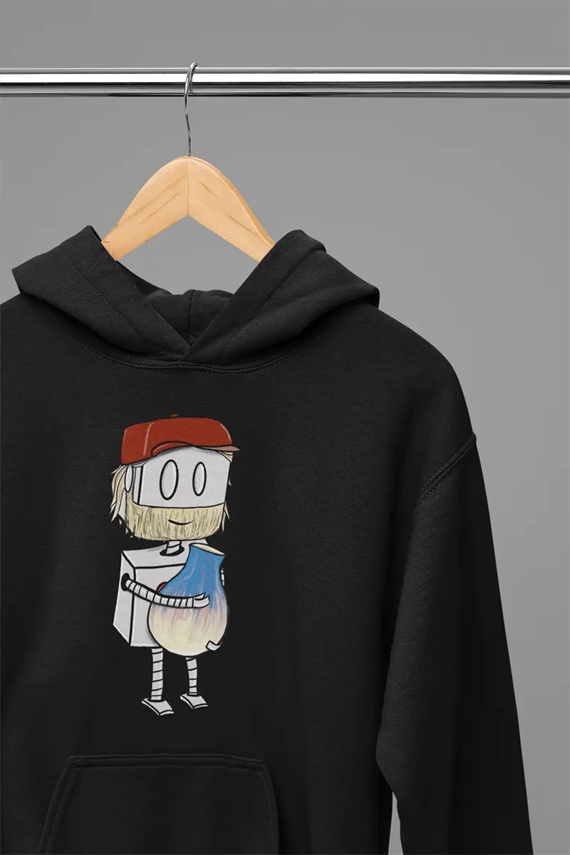 "Adorable Potter Robot"Premium Hoodie (Dan's Version) - Dan Pearce Ceramics