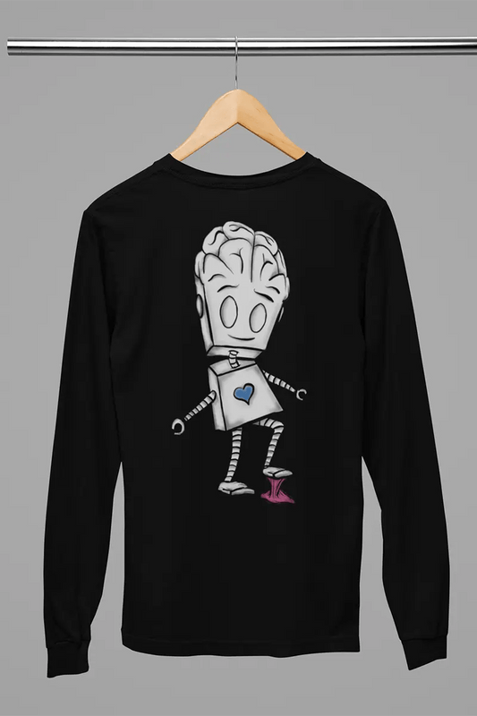 "Adorable Robot" Long - Sleeve Shirt (Balance of Heart & Mind Version) - Dan Pearce Ceramics