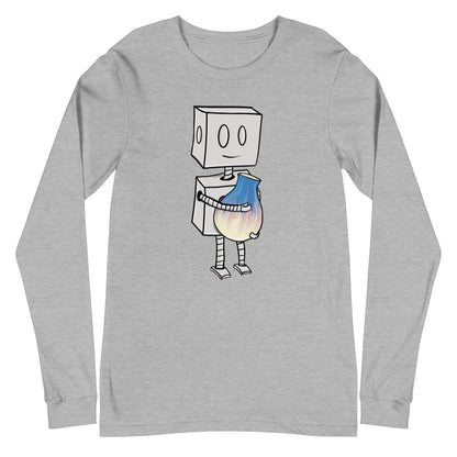 "Adorable Robot" Long - Sleeve Shirt (Robot & Pottery Version) - Dan Pearce Ceramics