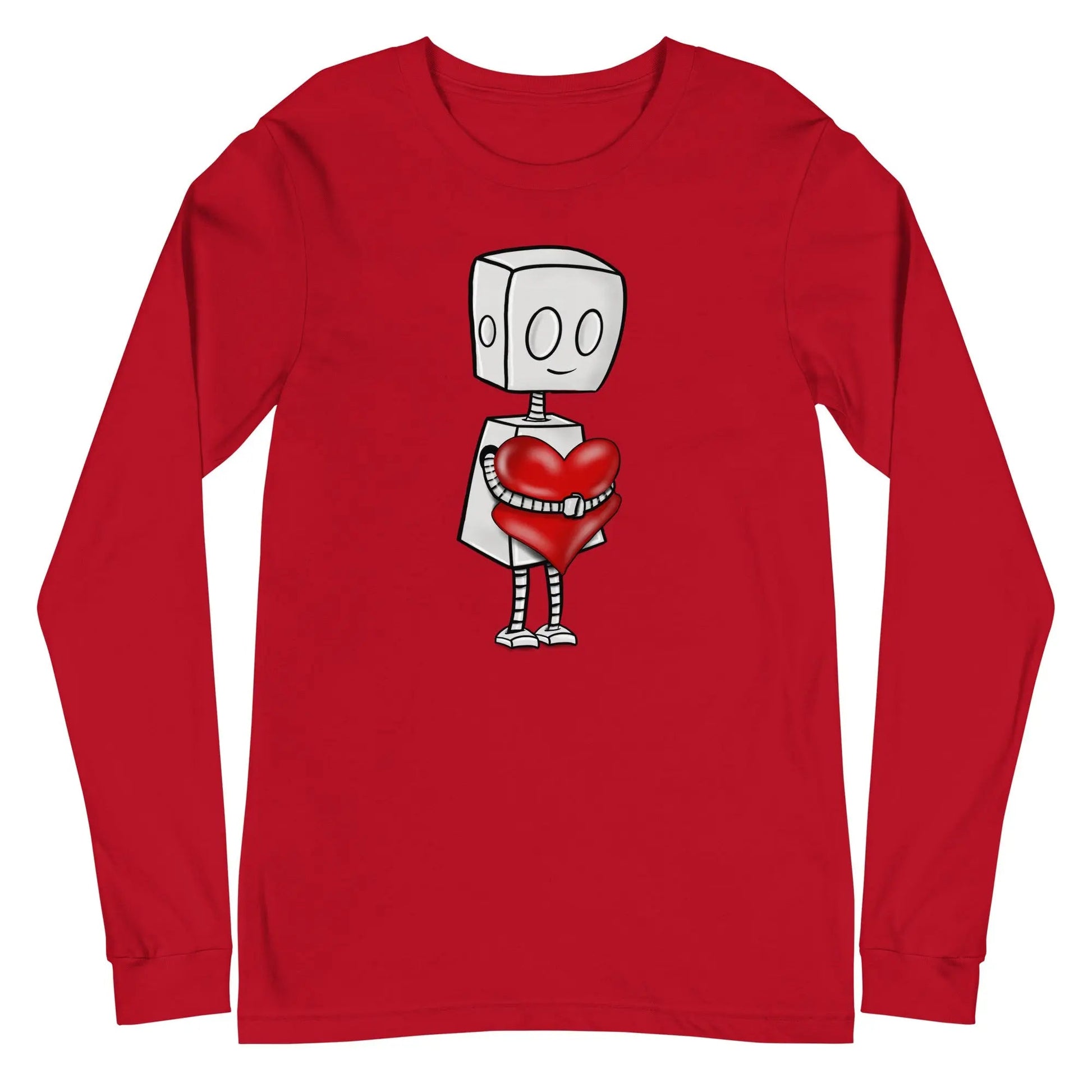 "Adorable Robot" Long - Sleeve Shirt (Tender Heart Version) - Dan Pearce Ceramics