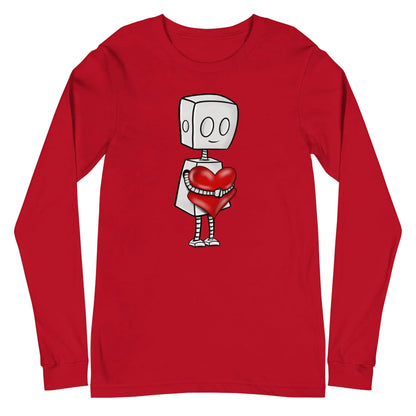 "Adorable Robot" Long - Sleeve Shirt (Tender Heart Version) - Dan Pearce Ceramics