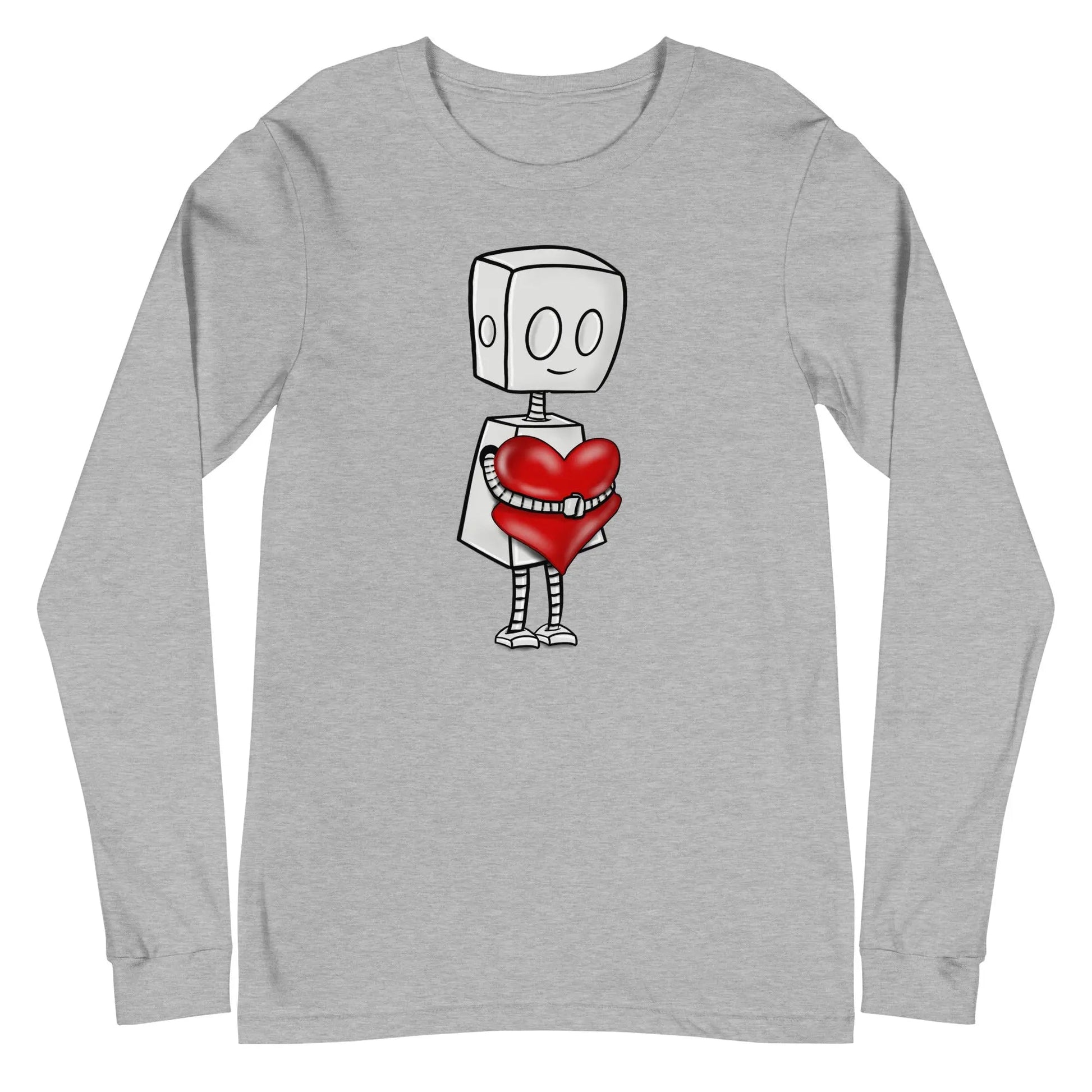 "Adorable Robot" Long - Sleeve Shirt (Tender Heart Version) - Dan Pearce Ceramics