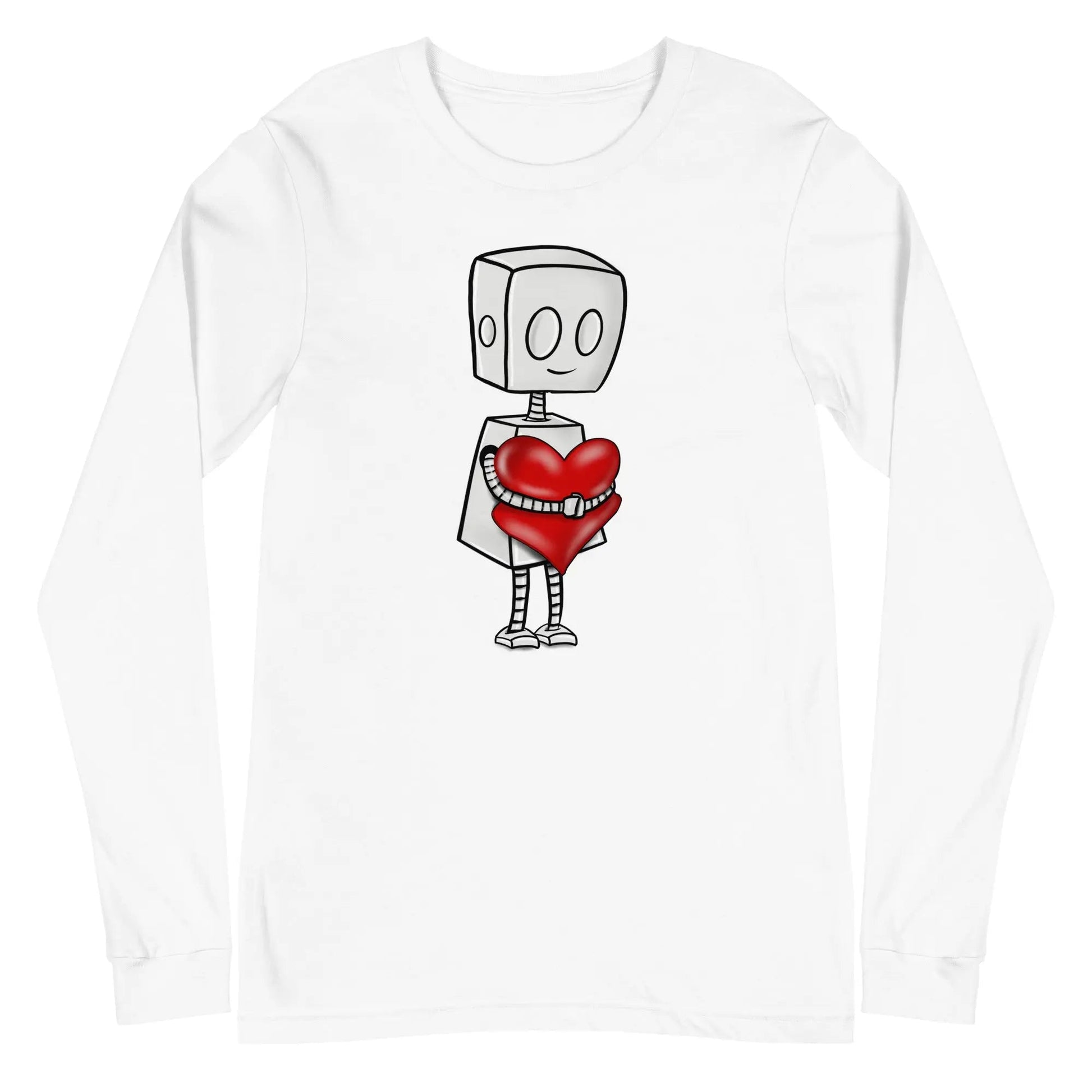 "Adorable Robot" Long - Sleeve Shirt (Tender Heart Version) - Dan Pearce Ceramics