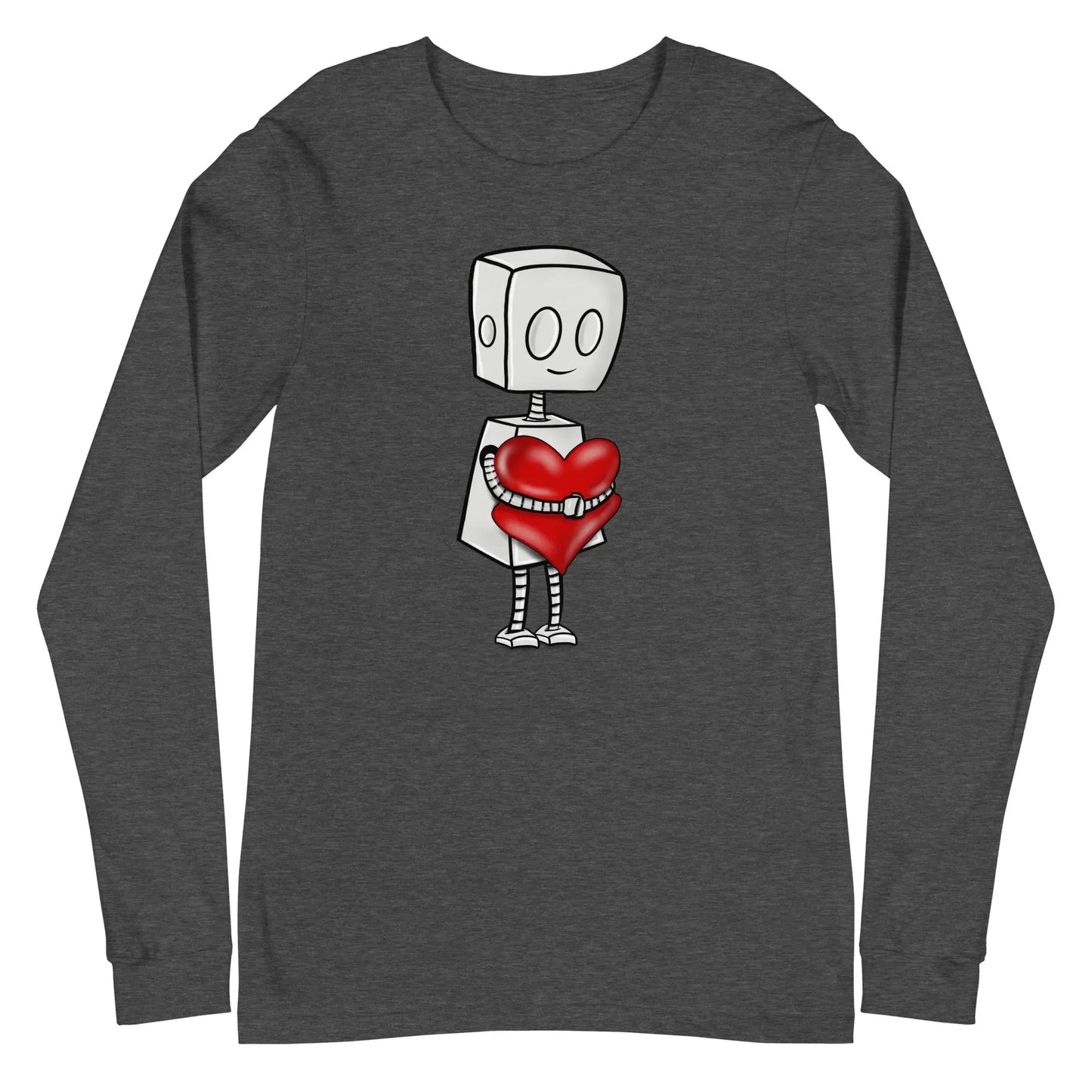 "Adorable Robot" Long - Sleeve Shirt (Tender Heart Version) - Dan Pearce Ceramics