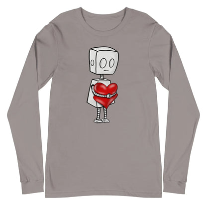 "Adorable Robot" Long - Sleeve Shirt (Tender Heart Version) - Dan Pearce Ceramics