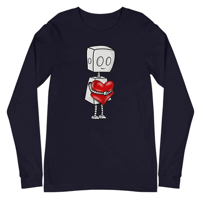 "Adorable Robot" Long - Sleeve Shirt (Tender Heart Version) - Dan Pearce Ceramics