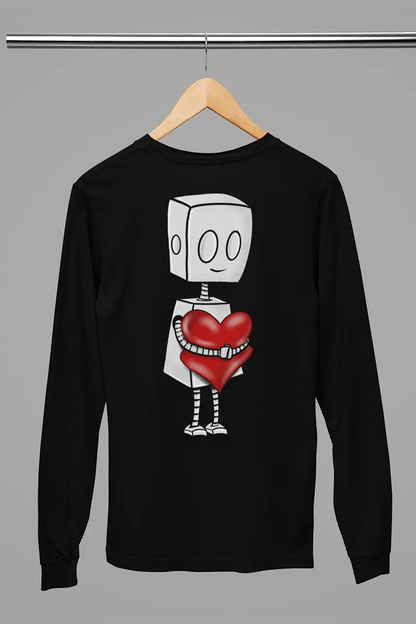 "Adorable Robot" Long - Sleeve Shirt (Tender Heart Version) - Dan Pearce Ceramics