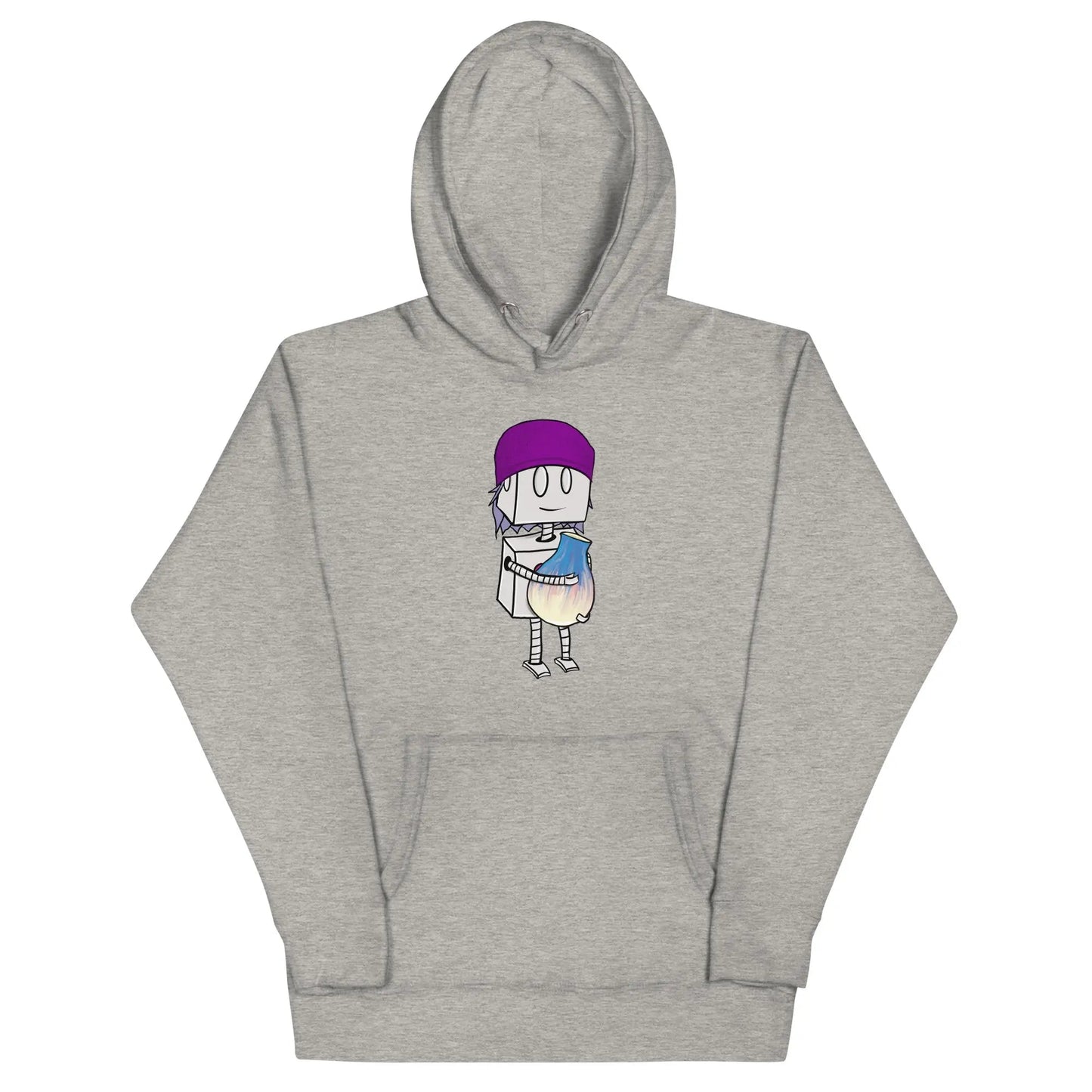 "Adorable Robot" Premium Hoodie (Beanie & Pottery Version) - Dan Pearce Ceramics