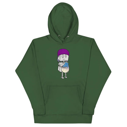 "Adorable Robot" Premium Hoodie (Beanie & Pottery Version) - Dan Pearce Ceramics