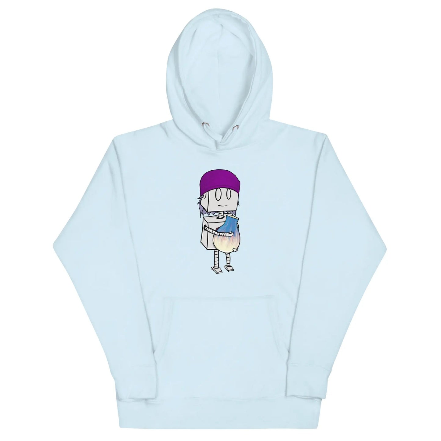 "Adorable Robot" Premium Hoodie (Beanie & Pottery Version) - Dan Pearce Ceramics