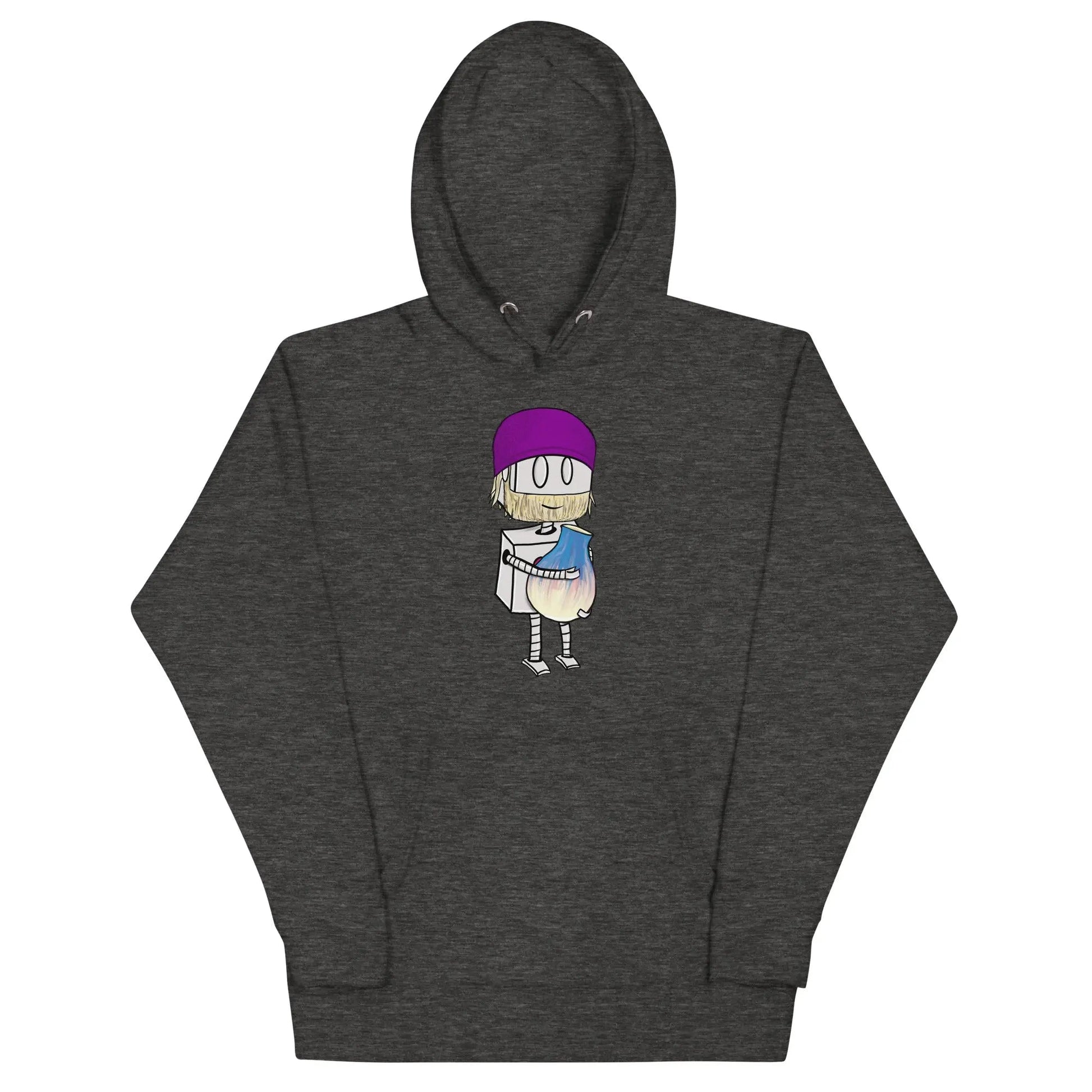 "Adorable Robot" Premium Hoodie (Bearded Potter with Beanie Version) - Dan Pearce Ceramics