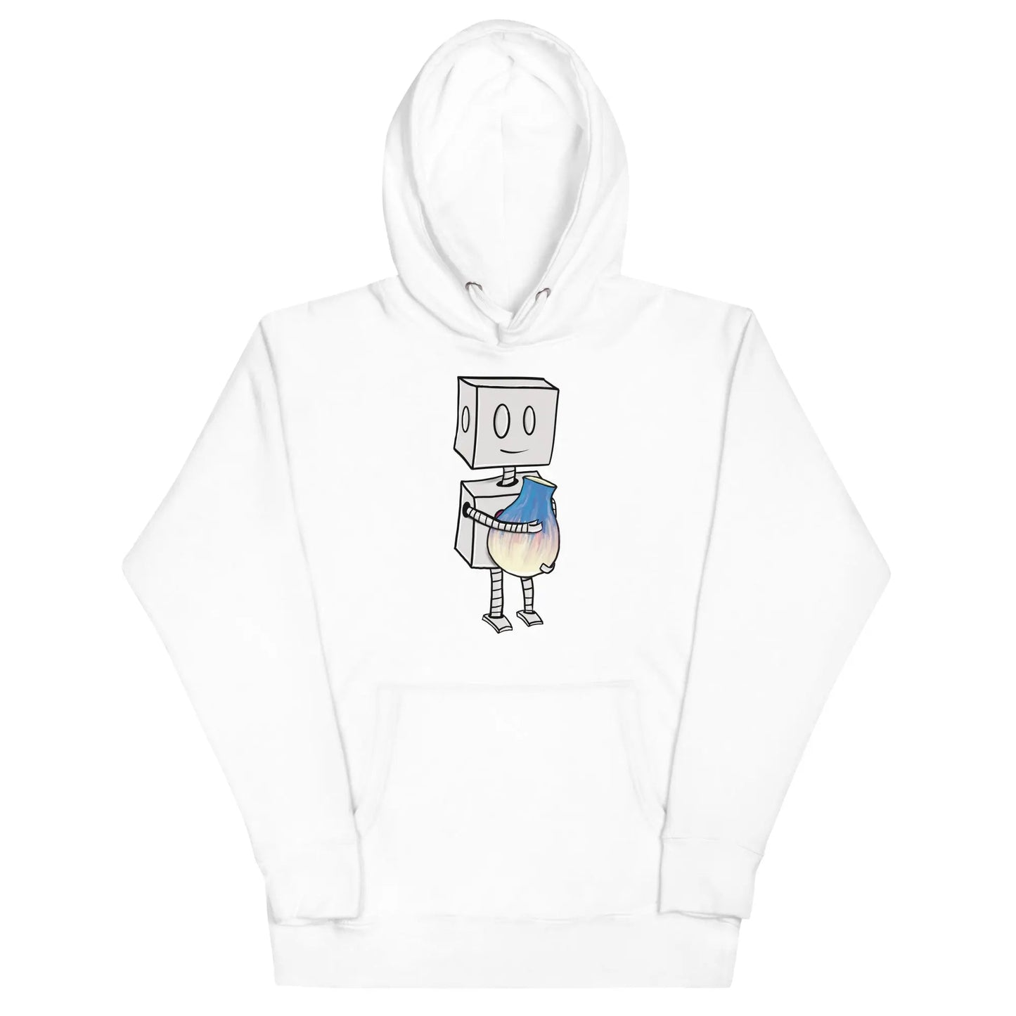 "Adorable Robot" Premium Hoodie (Robot & Pottery Version) - Dan Pearce Ceramics