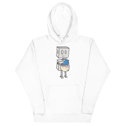 "Adorable Robot" Premium Hoodie (Robot & Pottery Version) - Dan Pearce Ceramics