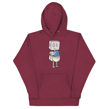 "Adorable Robot" Premium Hoodie (Robot & Pottery Version) - Dan Pearce Ceramics