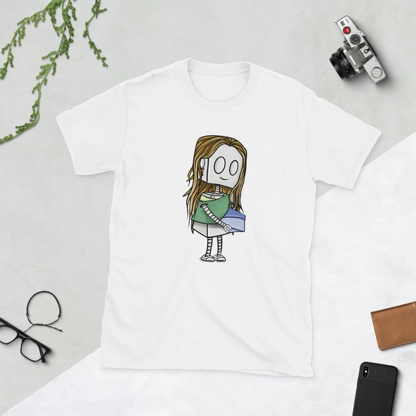 "Adorable Robot" Premium T-Shirt (Pottery Lover) - Unisex - Dan Pearce Ceramics