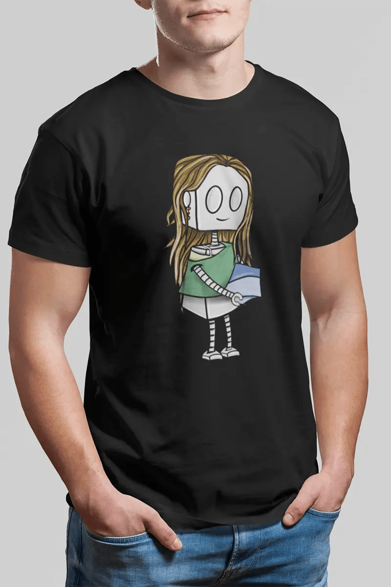 "Adorable Robot" Premium T-Shirt (Pottery Lover) - Unisex - Dan Pearce Ceramics